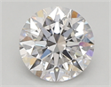 Lab Created Diamond 0.71 Carats, Round with ideal Cut, F Color, vvs2 Clarity and Certified by IGI