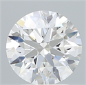 Lab Created Diamond 2.82 Carats, Round with Excellent Cut, D Color, VVS1 Clarity and Certified by IGI
