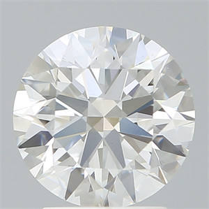Picture of Lab Created Diamond 2.54 Carats, Round with Ideal Cut, E Color, VS1 Clarity and Certified by IGI