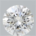 Del inventario de diamantes de laboratorio, 1.55 quilates, Redondo , Color D, claridad VVS2 y certificado IGI