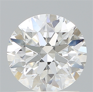 Picture of Lab Created Diamond 1.52 Carats, Round with Excellent Cut, E Color, VVS2 Clarity and Certified by IGI