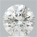 Del inventario de diamantes de laboratorio, 2.28 quilates, Redondo , Color E, claridad VVS2 y certificado IGI