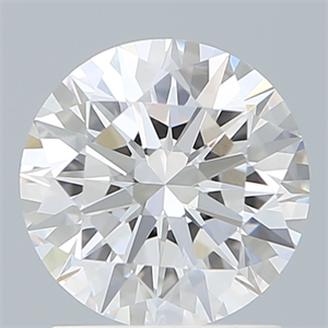 Picture of Lab Created Diamond 1.54 Carats, Round with Excellent Cut, F Color, VVS2 Clarity and Certified by IGI