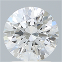 Del inventario de diamantes de laboratorio, 2.10 quilates, Redondo , Color E, claridad VVS1 y certificado IGI