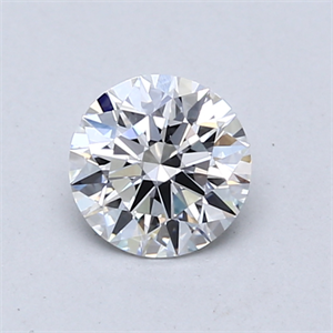 Picture of Lab Created Diamond 0.70 Carats, Round with Ideal Cut, D Color, VVS2 Clarity and Certified by IGI