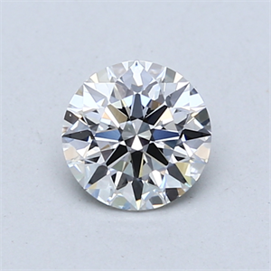 Picture of Lab Created Diamond 0.72 Carats, Round with Ideal Cut, E Color, VVS2 Clarity and Certified by IGI