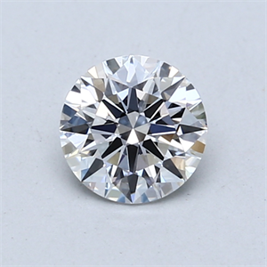 Picture of Lab Created Diamond 0.73 Carats, Round with Ideal Cut, D Color, VVS2 Clarity and Certified by IGI