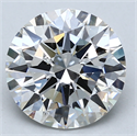 Del inventario de diamantes de laboratorio, 3.00 quilates, Redondo , Color F, claridad VS1 y certificado IGI