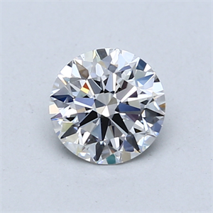 Picture of Lab Created Diamond 0.71 Carats, Round with Ideal Cut, D Color, VVS2 Clarity and Certified by IGI