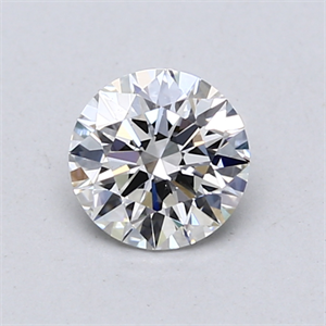 Picture of Lab Created Diamond 0.72 Carats, Round with Ideal Cut, D Color, VS1 Clarity and Certified by IGI
