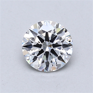 Picture of Lab Created Diamond 0.70 Carats, Round with Excellent Cut, D Color, VVS2 Clarity and Certified by IGI