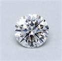 Del inventario de diamantes de laboratorio, 0.70 quilates, Redondo , Color E, claridad VS1 y certificado IGI