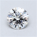 Del inventario de diamantes de laboratorio, 0.91 quilates, Redondo , Color D, claridad VS1 y certificado IGI