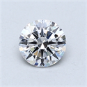 Del inventario de diamantes de laboratorio, 0.71 quilates, Redondo , Color D, claridad VS1 y certificado IGI