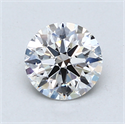 Del inventario de diamantes de laboratorio, 1.05 quilates, Redondo , Color D, claridad VVS2 y certificado IGI
