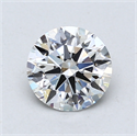 Del inventario de diamantes de laboratorio, 1.05 quilates, Redondo , Color D, claridad VVS2 y certificado IGI