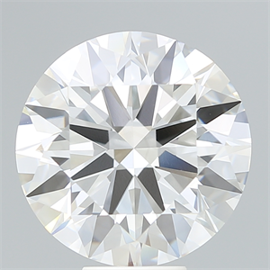 Picture of Lab Created Diamond 9.41 Carats, Round with Ideal Cut, F Color, VS1 Clarity and Certified by IGI