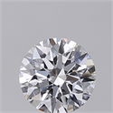 Lab Created Diamond 1.02 Carats, Round with Excellent Cut, D Color, VVS1 Clarity and Certified by IGI