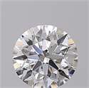 Lab Created Diamond 1.02 Carats, Round with Excellent Cut, D Color, VVS1 Clarity and Certified by IGI