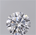 Lab Created Diamond 1.02 Carats, Round with Excellent Cut, D Color, VVS1 Clarity and Certified by IGI