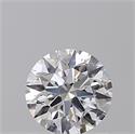 Lab Created Diamond 1.02 Carats, Round with Ideal Cut, D Color, VVS2 Clarity and Certified by IGI