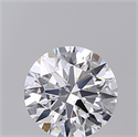 Lab Created Diamond 1.02 Carats, Round with Ideal Cut, D Color, VVS2 Clarity and Certified by IGI