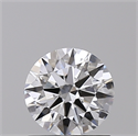 Lab Created Diamond 1.01 Carats, Round with Ideal Cut, D Color, VS1 Clarity and Certified by IGI