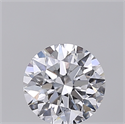 Lab Created Diamond 1.01 Carats, Round with Excellent Cut, D Color, VS1 Clarity and Certified by IGI