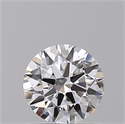 Lab Created Diamond 1.01 Carats, Round with Ideal Cut, D Color, VVS2 Clarity and Certified by IGI
