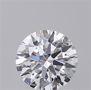 Picture of Lab Created Diamond 1.02 Carats, Round with Ideal Cut, D Color, VVS2 Clarity and Certified by IGI