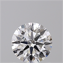 Lab Created Diamond 1.02 Carats, Round with Ideal Cut, D Color, VVS2 Clarity and Certified by IGI