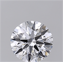 Del inventario de diamantes de laboratorio, 1.02 quilates, Redondo , Color E, claridad VVS2 y certificado IGI