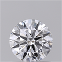 Lab Created Diamond 0.82 Carats, Round with Ideal Cut, D Color, VVS2 Clarity and Certified by IGI