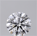 Lab Created Diamond 1.02 Carats, Round with Ideal Cut, D Color, VVS1 Clarity and Certified by IGI