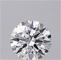 Lab Created Diamond 1.01 Carats, Round with Ideal Cut, D Color, VVS2 Clarity and Certified by IGI