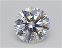 Del inventario de diamantes de laboratorio, 1.04 quilates, Redondo , Color D, claridad VVS2 y certificado IGI