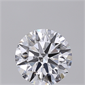 Del inventario de diamantes de laboratorio, 1.02 quilates, Redondo , Color D, claridad VVS2 y certificado IGI