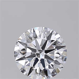 Picture of Lab Created Diamond 1.02 Carats, Round with Ideal Cut, D Color, VVS2 Clarity and Certified by IGI