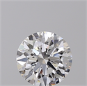 Lab Created Diamond 1.02 Carats, Round with Ideal Cut, D Color, VVS2 Clarity and Certified by IGI