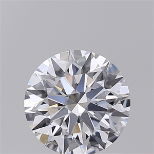 Picture of Lab Created Diamond 0.82 Carats, Round with Ideal Cut, D Color, VVS2 Clarity and Certified by IGI