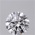 Lab Created Diamond 1.02 Carats, Round with Excellent Cut, D Color, VVS2 Clarity and Certified by IGI