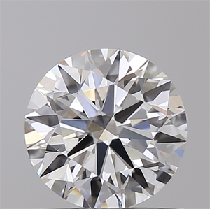 Picture of Lab Created Diamond 0.90 Carats, Round with Ideal Cut, E Color, VS1 Clarity and Certified by IGI