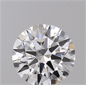 Del inventario de diamantes de laboratorio, 0.91 quilates, Redondo , Color D, claridad VVS2 y certificado IGI