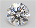 Lab Created Diamond 6.02 Carats, Round with Ideal Cut, F Color, VVS2 Clarity and Certified by IGI