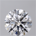 Lab Created Diamond 6.02 Carats, Round with Ideal Cut, F Color, VVS2 Clarity and Certified by IGI