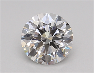 Picture of Lab Created Diamond 0.90 Carats, Round with Ideal Cut, F Color, VS1 Clarity and Certified by IGI
