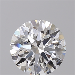 Picture of Lab Created Diamond 2.02 Carats, Round with Ideal Cut, E Color, VS1 Clarity and Certified by IGI