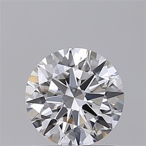 Picture of Lab Created Diamond 1.02 Carats, Round with Ideal Cut, D Color, VVS2 Clarity and Certified by IGI
