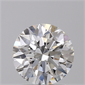 Lab Created Diamond 2.02 Carats, Round with Ideal Cut, E Color, VS1 Clarity and Certified by IGI