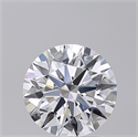 Del inventario de diamantes de laboratorio, 2.02 quilates, Redondo , Color F, claridad VVS2 y certificado IGI